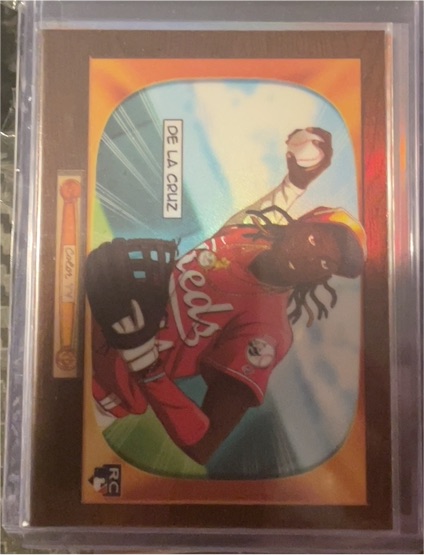 1955 Bowman #130 Frank De La Cruz — front