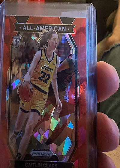 2023 Panini Prizm All-American RC Caitlin Clark — front
