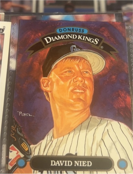 1993 Donruss Diamond Kings #DK-28 David Nied — front