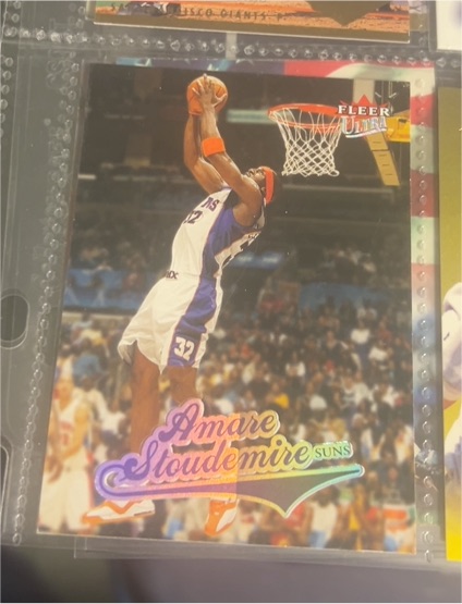 2004-05 Fleer Ultra #48 Amare Stoudemire — front