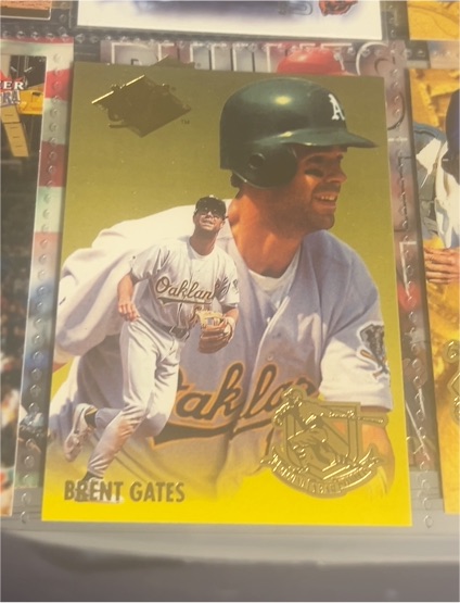 1994 Fleer Ultra Second Year Standouts #2 Brent Gates — front