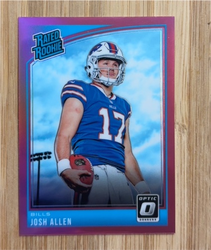 2018 Donruss Optic Rated Rookie #17 Josh Allen — front