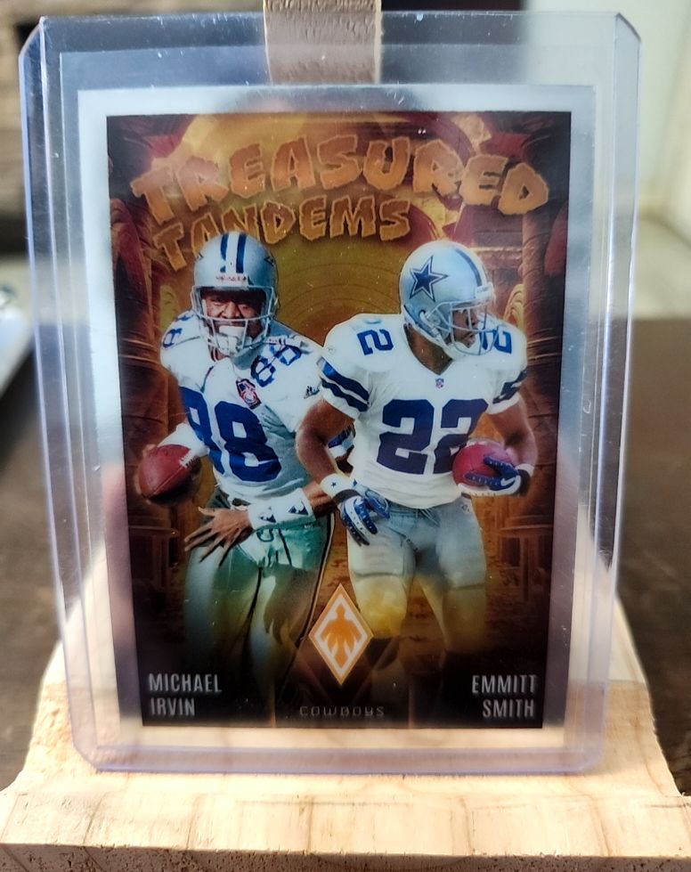 2024 Panini Phoenix #TT-DAL Michael Irvin / Emmitt Smith Treasured Tandems — front