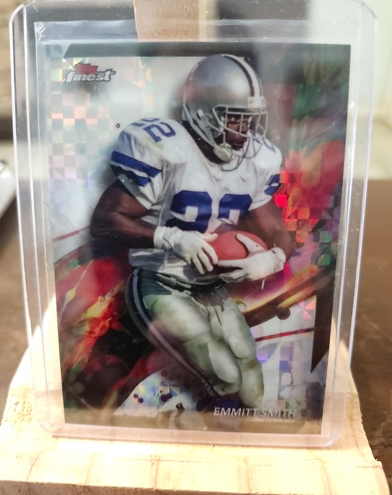 1994 Topps Finest Emmitt Smith — front