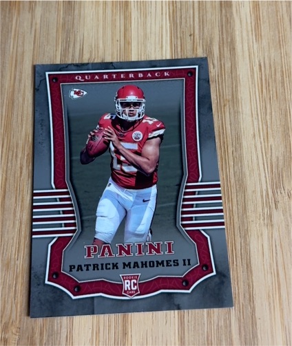 2017 Panini #104 Patrick Mahomes II — front