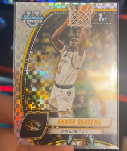 2024-25 Bowman Chrome University #7 Annor Boateng — front