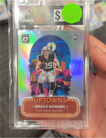 2024 Donruss Optic Uptowns #8 Brock Bowers — front