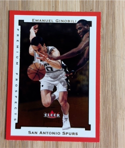 2002-03 Fleer Premium Prospects #EM139 Emanuel Ginobili — front