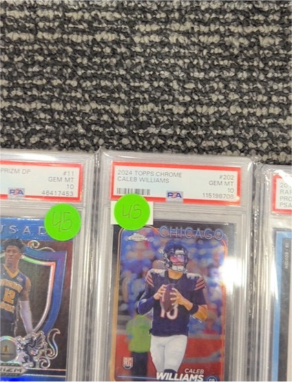 2024 Topps Chrome #202 Caleb Williams — front