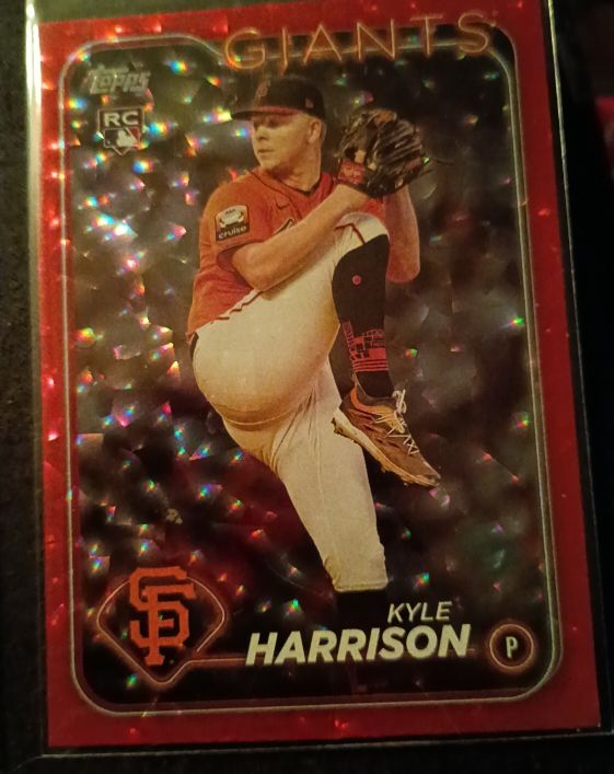 2024 Topps Chrome #191 Kyle Harrison — front