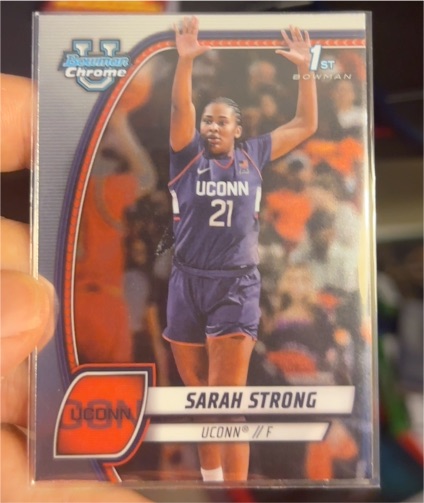2024 Bowman Chrome University #62 Sarah Strong — front