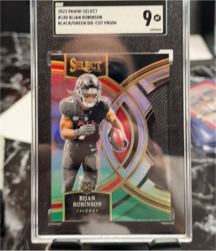 2023 Panini Select #180 Bijan Robinson — front