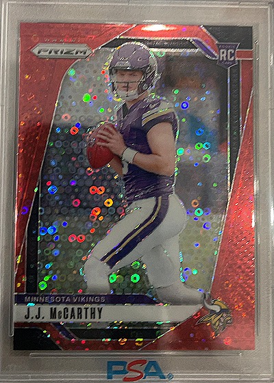 2024 Panini Prizm #400 J.J. McCarthy — front