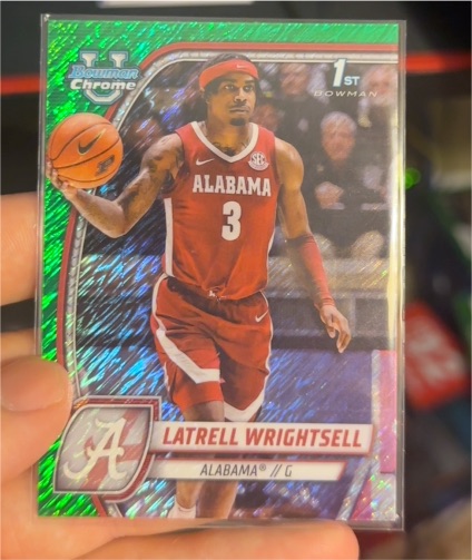 2024 Bowman Chrome University #51 Latrell Wrightsell — front