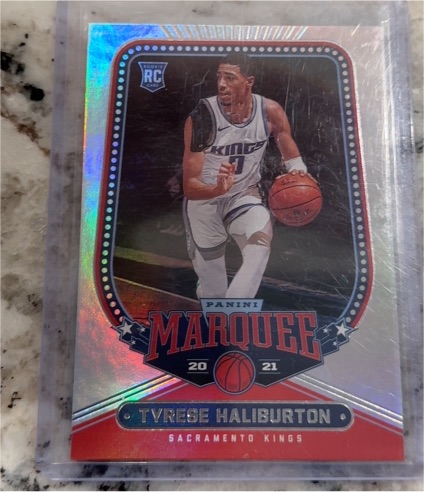 2020-21 Panini Chronicles Marquee #241 Tyrese Haliburton — front