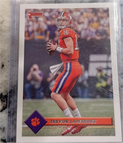 2023 Panini Chronicles Draft Picks - Donruss Retro #1 Trevor Lawrence — front