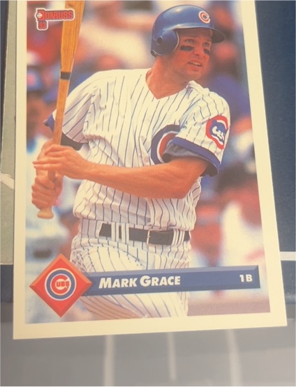1993 Donruss #532 Mark Grace — front
