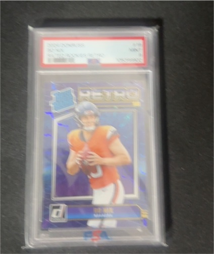 2024 Donruss #19 Bo Nix Rated Rookie Retro — front