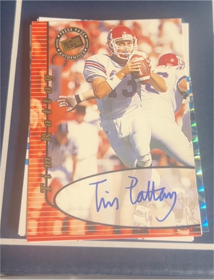 2000 Press Pass #NNO Tim Rattay Authentics — front