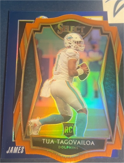 2020 Panini Select Premier Level #145 Tua Tagovailoa — front
