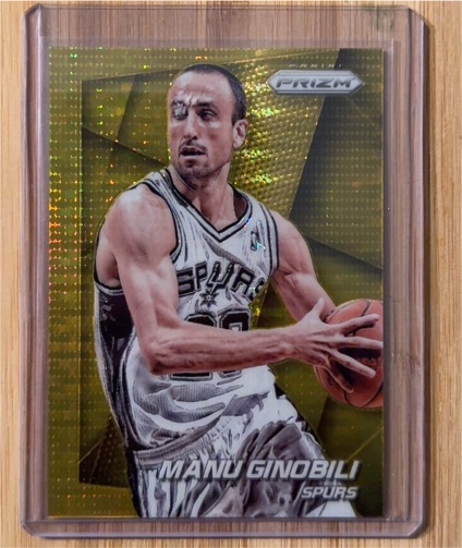2014-15 Panini Prizm Manu Ginobili — front