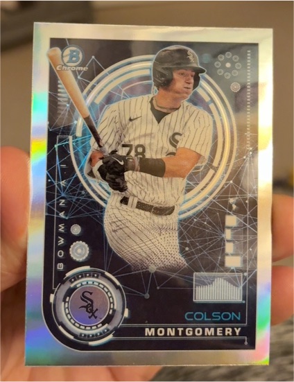 2024 Bowman Chrome #BAI-9 Colson Montgomery — front