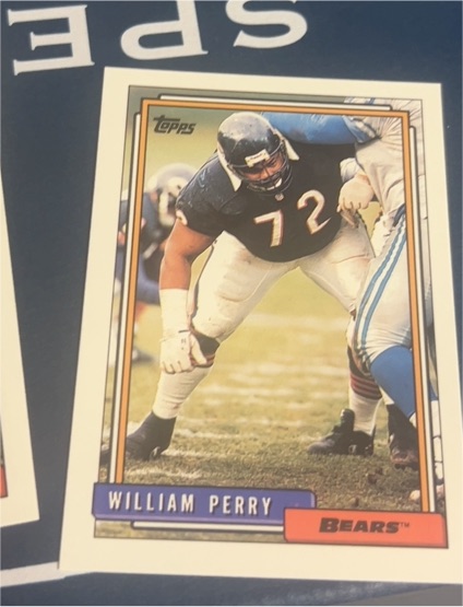 1992 Topps #336 William Perry — front