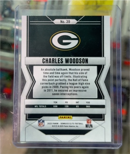 2025 Panini Donruss Elite Football #39 Charles Woodson — front