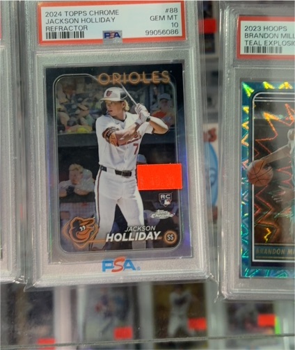2024 Topps Chrome #88 Jackson Holliday — front