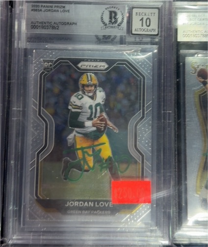 2020 Panini Prizm #363 Jordan Love — front