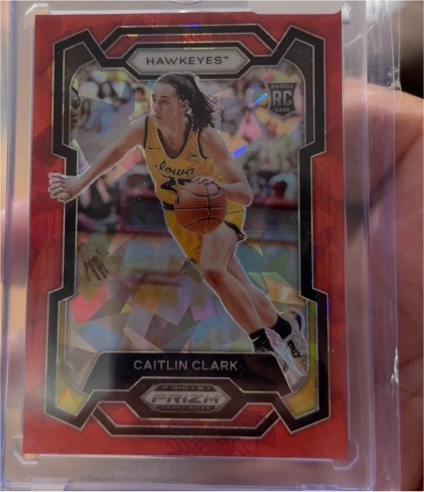 2024 Panini Prizm Draft Picks #57 Caitlin Clark — front