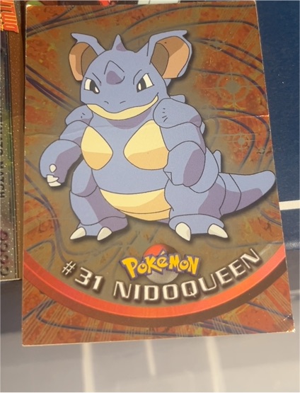 1999 Topps Pokemon TV Animation #31 Nidoqueen — front