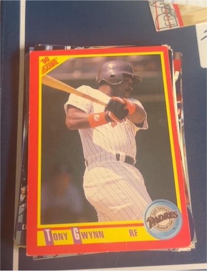 1990 Score #255 Tony Gwynn — front