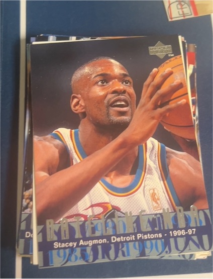 1996-97 Upper Deck #1 Stacey Augmon — front
