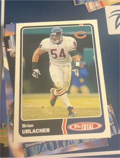 2003 Topps Total #136 Brian Urlacher — front