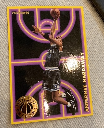 1993-94 Fleer First Year Phenoms #2 Anfernee Hardaway — front