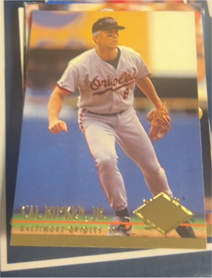 1994 Fleer Ultra #9 Cal Ripken Jr. — front