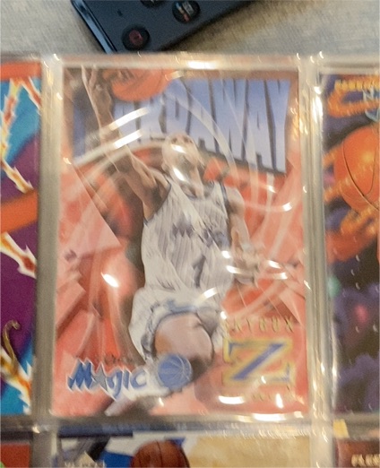 1996-97 Skybox Z Force - Z-Cling #63 Anfernee Hardaway — front