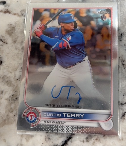 2022 Topps Chrome #RA-CT Curtis Terry — front