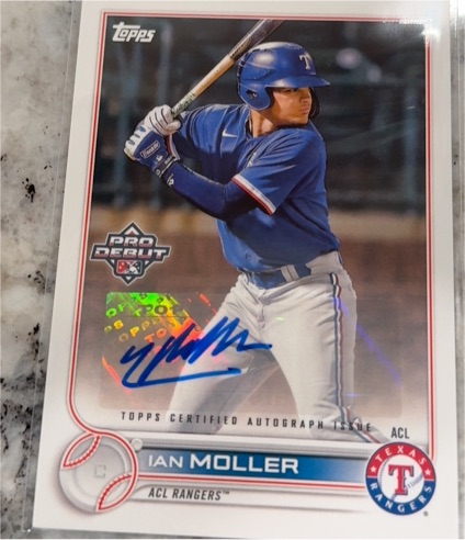 2022 Topps Pro Debut #PD-5 Ian Moller — front