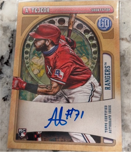 2021 Topps Gypsy Queen #GQA-AT Anderson Tejeda — front