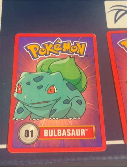 1998 Nintendo Pokemon Promo #01 Bulbasaur — front