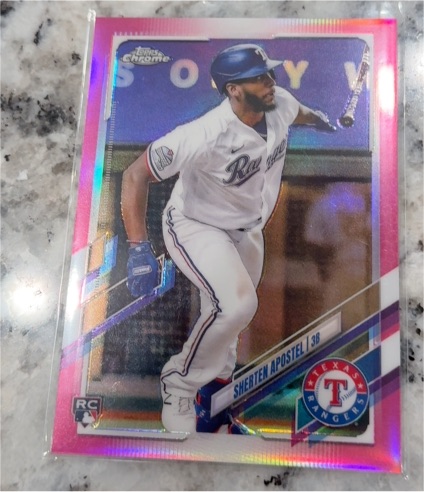 2021 Topps Chrome #126 Sherten Apostel — front
