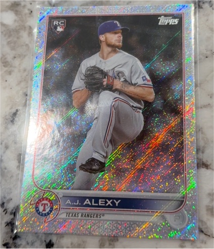 2022 Topps Series 2 #547 A.J. Alexy — front