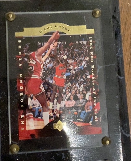 1996-97 Upper Deck A Cut Above The Years #CA1 Michael Jordan — front