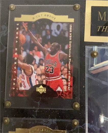1996-97 Upper Deck A Cut Above The Jordan Years Michael Jordan #CA3 — front