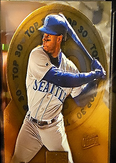 1997 Ultra Top 30 Gold Medallion Die Cut #2 Ken Griffey Jr. — front
