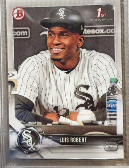 2018 Bowman #BP21 Luis Robert — front