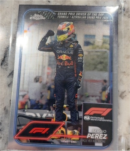 2024 Topps Chrome Formula 1 #162 Sergio Perez — front