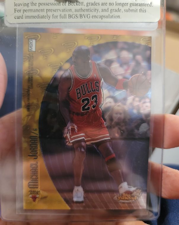1998-99 Topps Finest Mystery Finest #M20 Michael Jordan — front